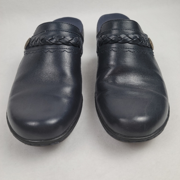 Clarks Leisa Carly Clog Mules - Picture 2 of 6